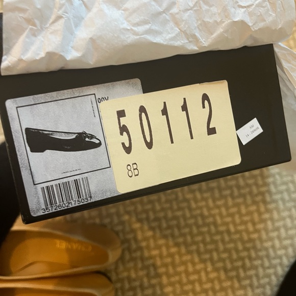 Chanel leather ballet flat cap toe hard to find - Picture 10 of 10